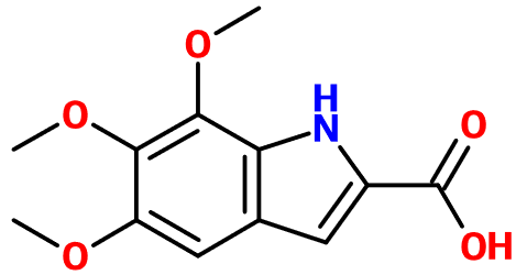 (图片) MC005237 5,6,7-Trimethoxy-1H-indole-2-carboxylic acid